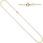 Ankerkette 333 Gelbgold 1,6 mm 45 cm Gold Kette Halskette Federring 
