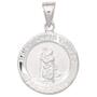 Kinder Anhnger Schutzpatron Christopherus 925 Silber mattiert 