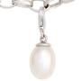 Einh�nger Charm 925 Sterling Silber rhodiniert 1 S��wasser Perle 