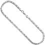 K�nigskette 925 Sterling Silber rhodiniert 50 cm 5,9 mm Halskette