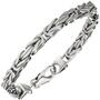 K�nigsarmband 925 Sterling Silber rhodiniert 21 cm Armband