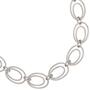 Halskette Kette 925 Sterling Silber rhodiniert 64 cm Silberkette Karabiner 