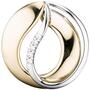 Anh�nger 585 Gelbgold Wei�gold bicolor 5 Diamanten Brillanten