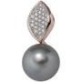 Anh�nger 585 Rotgold 27 Diamanten Brillanten 1 Tahiti Perle