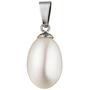 Anh�nger 925 Sterling Silber rhodiniert 1 S��wasser-Perle