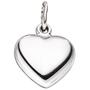 Kinder Anh�nger Herz 925 Sterling Silber rhodiniert Herzanh�nger