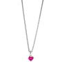 Kinder Anh�nger Herz 925 Silber 1 Zirkonia pink Herzanh�nger