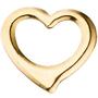 Kinder Anh�nger Herz Schwingherz 585 Gelbgold  Kinderanh�nger 