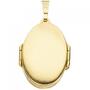 Medaillon oval mit Blumen Muster 333 Gold Gelbgold zum �ffnen f�r 6 Fotos