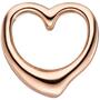 Kinder Anh�nger Herz 925 Sterling Silber rotgold vergoldet 