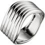 Damen Ring breit 925 Sterling Silber Größe 56 