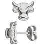 Ohrstecker Kuh 925 Sterling Silber Ohrringe Silberohrringe 