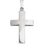 Anhnger Kreuz 925 Sterling Silber matt Kreuz Anhnger 