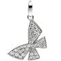Anh�nger Schmetterling 333 Gold Wei�gold 39 Zirkonia 