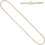 Schlangenkette aus 585 Gelbgold 1,9 mm 45 cm Gold Kette Halskette