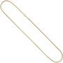 Schlangenkette aus 585 Gelbgold 1,9 mm 45 cm Gold Kette Halskette
