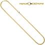 Ankerkette 333 Gold Gelbgold diamantiert 3 mm 50 cm Halskette