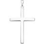 Anh�nger Kreuz schmal 925 Silber Kreuzanh�nger Silberkreuz 