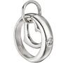 Kinder Taufring mit Herz 925 Sterling Silber 1 Zirkonia Taufanh�nger