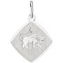 Anh�nger Sternzeichen Stier 925 Sterling Silber teilmattiert 
