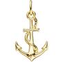 Anh�nger Anker 333 Gold Gelbgold Gold Anh�nger 
