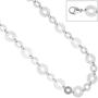Collier Halskette 925 Sterling Silber 60 cm - 17,1 mm Silberkette 