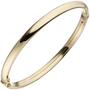 Armreif Armband oval mit Scharnier 375 Gold Gelbgold Goldarmreif 