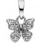 Kinder Anh�nger Schmetterling 925 Sterling Silber mit Zirkonia 