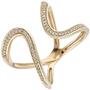 Damen Ring 585 Gold Gelbgold 55 Diamanten Goldring (Gr��e: 60) 