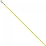 Rundankerkette Edelstahl gelb lackiert 50 cm Kette Halskette Karabiner