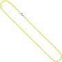 Rundankerkette Edelstahl gelb lackiert 50 cm Kette Halskette Karabiner