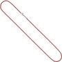Rundankerkette Edelstahl rot lackiert 50 cm Kette Halskette Karabiner