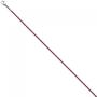 Rundankerkette Edelstahl rot weinrot lackiert 50 cm Kette Halskette Karabiner