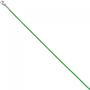 Rundankerkette Edelstahl gr�n lackiert 45 cm Kette Karabiner 