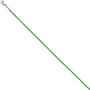 Rundankerkette Edelstahl gr�n lackiert 50 cm Kette Halskette Karabiner