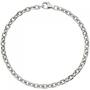 Ankerarmband 925 Sterling Silber diamantiert 21 cm Armband