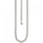 Halskette Kette 925 Sterling Silber 55 cm Silberkette Karabiner
