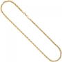 K�nigskette 925 Sterling Silber gold vergoldet 3,2 mm 45 cm Halskette