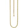 K�nigskette 925 Sterling Silber gold vergoldet 3,2 mm 60 cm Kette