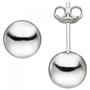 Ohrstecker Kugel 8 mm 925 Sterling Silber Ohrringe Kugelohrstecker 