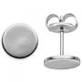 Ohrstecker Studs 8 mm aus Edelstahl Ohrringe 