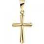 Anh�nger Kreuz 375 Gold Gelbgold Kreuzanh�nger Goldkreuz 