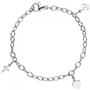 Armband Glaube Liebe Hoffnung 925 Sterling Silber 16 cm Silberarmband