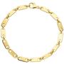 Armband 585 Gold Gelbgold 21 cm Goldarmband