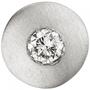Anh�nger rund 950 Platin matt 1 Diamant Brillant 0,25ct. Platinanh�nger 