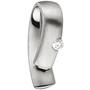 Anh�nger 950 Platin teil matt 1 Diamant Brillant 0,06ct. 
