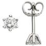 Ohrstecker 585 Wei�gold 2 Diamanten Brillanten 0,50 ct. Ohrringe 