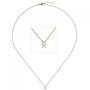 Collier Kette mit Anh�nger 585 Gelbgold 1 Diamant Brillant 0,70 ct. 45 cm