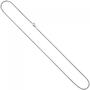Zopfkette 585 Gold Wei�gold 1,8 mm 45 cm Kette Halskette Wei�goldkette