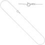 Ankerkette rund 333 Wei�gold 45 cm Kette Halskette Federring